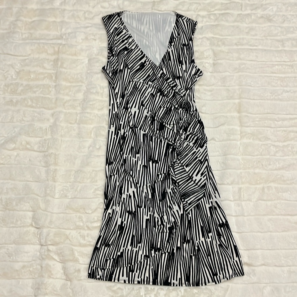 Black and White Dress